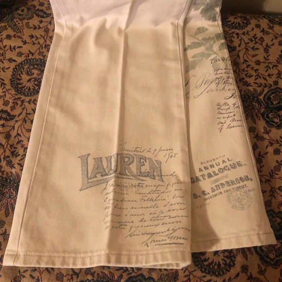 Vintage Ralph Lauren Floral/Script Print Jeans - Picture 7 of 15